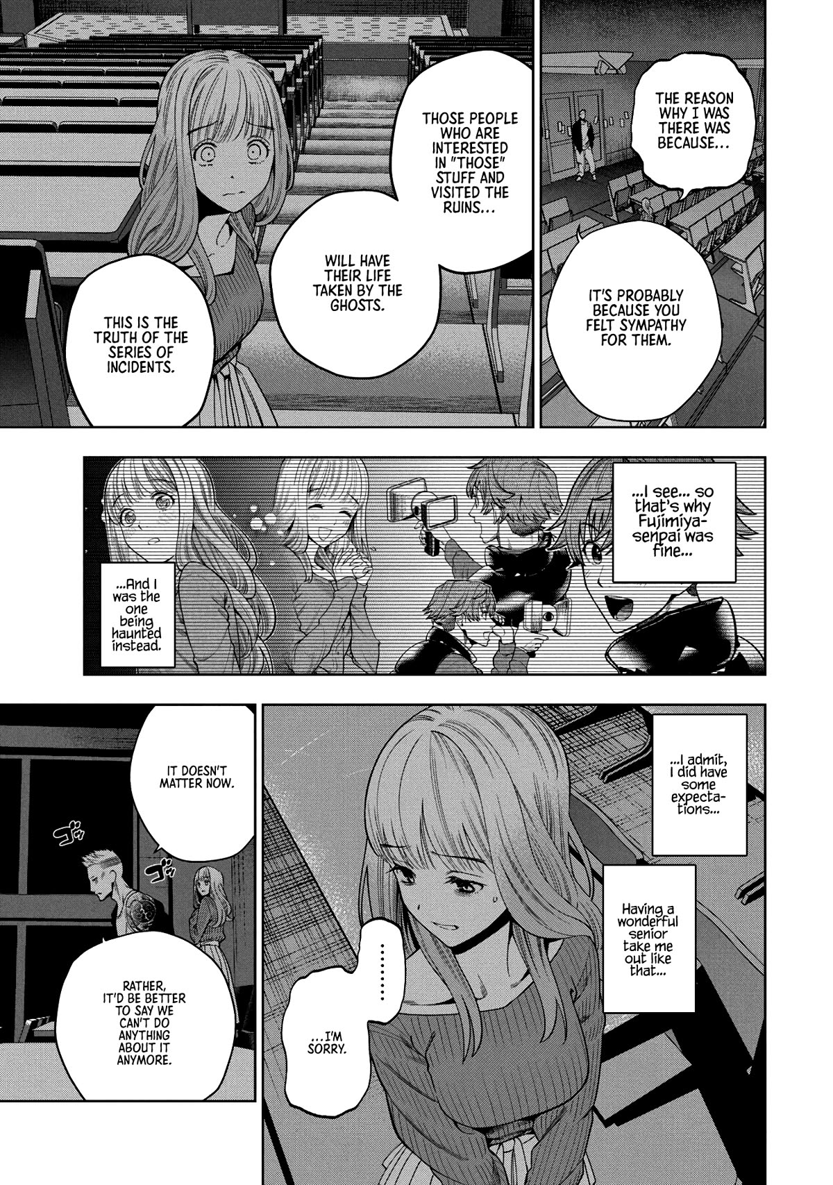 Scary Campus College University Chapter 3 page 11 - Chapter 3: Welcome Party ③