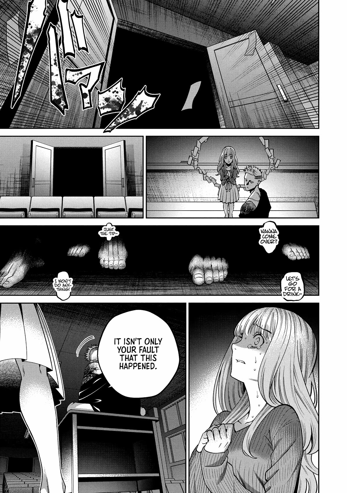 Scary Campus College University Chapter 3 page 13 - Chapter 3: Welcome Party ③
