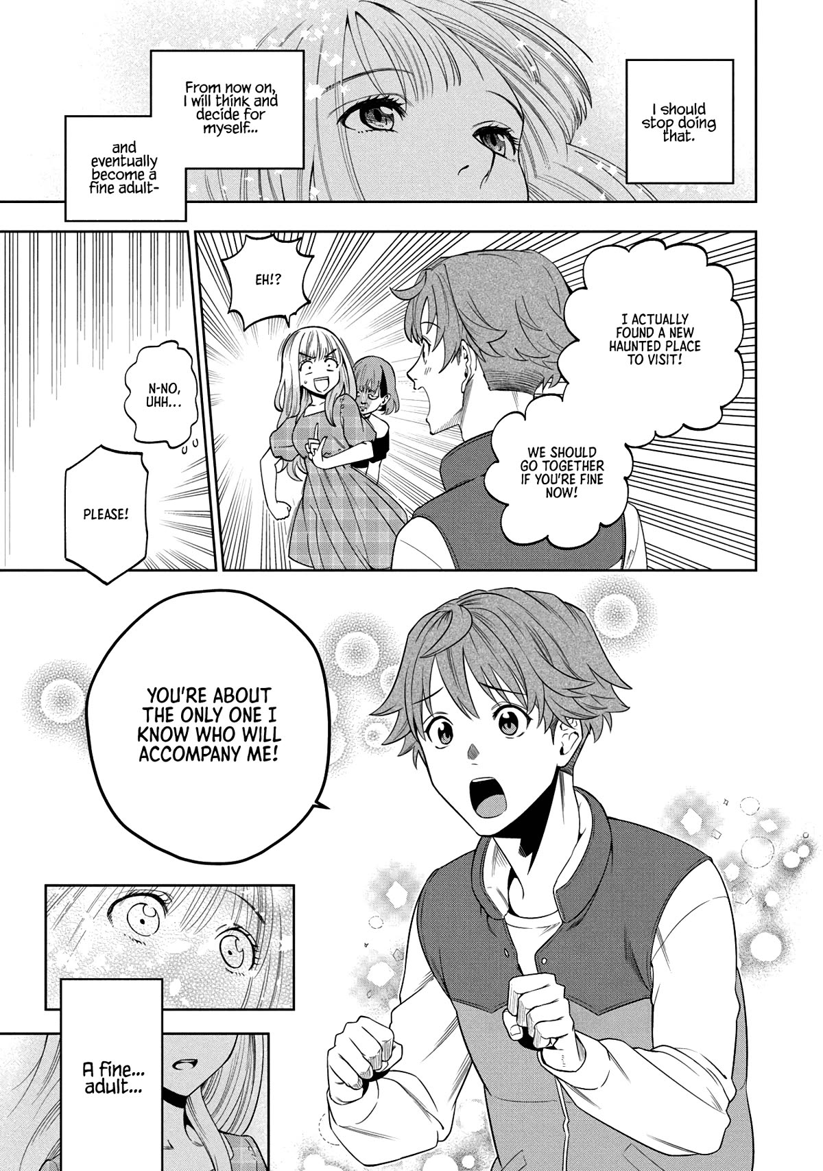 Scary Campus College University Chapter 3 page 36 - Chapter 3: Welcome Party ③