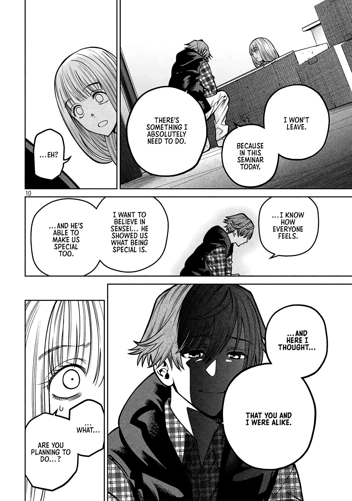 Scary Campus College University Chapter 34 page 10 - Chapter 34: Seminar ②