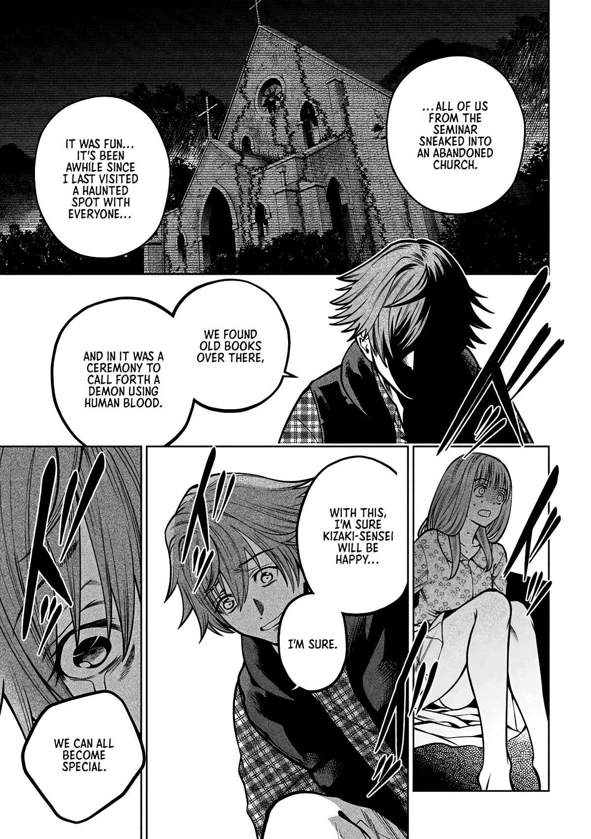Scary Campus College University Chapter 34 page 11 - Chapter 34: Seminar ②