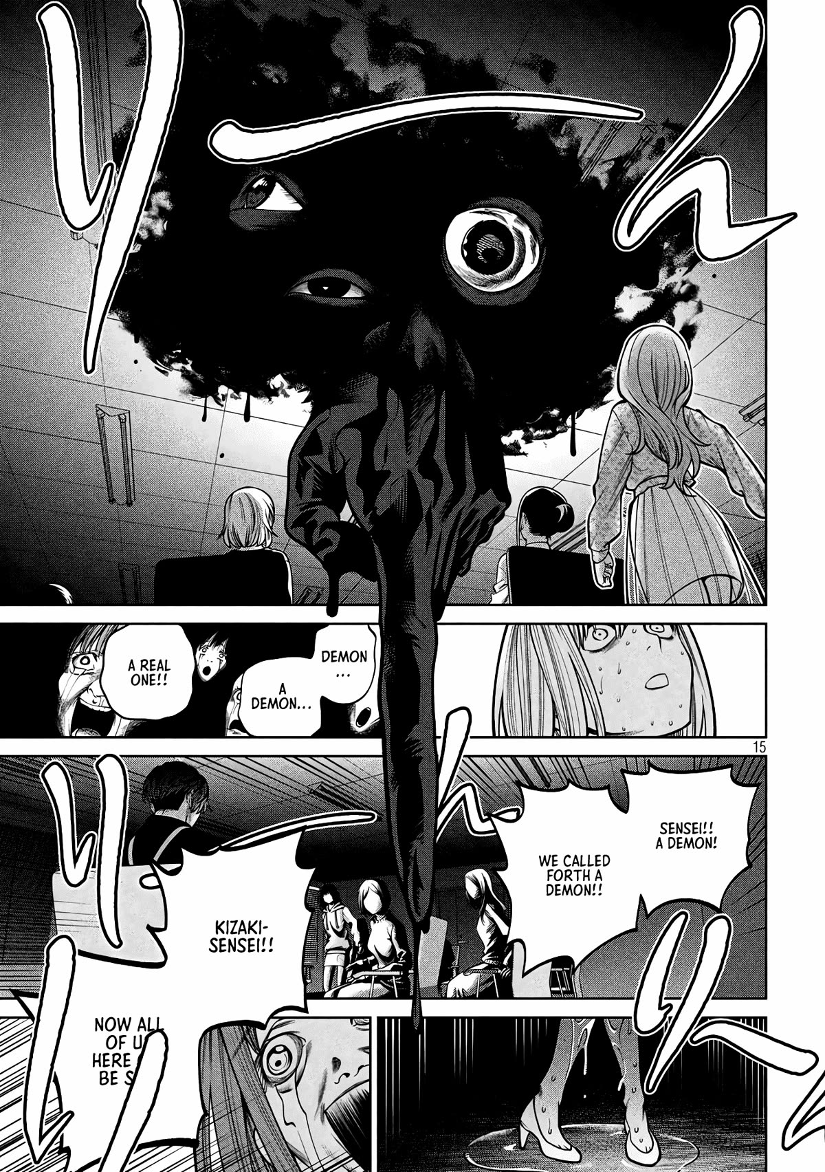 Scary Campus College University Chapter 34 page 15 - Chapter 34: Seminar ②