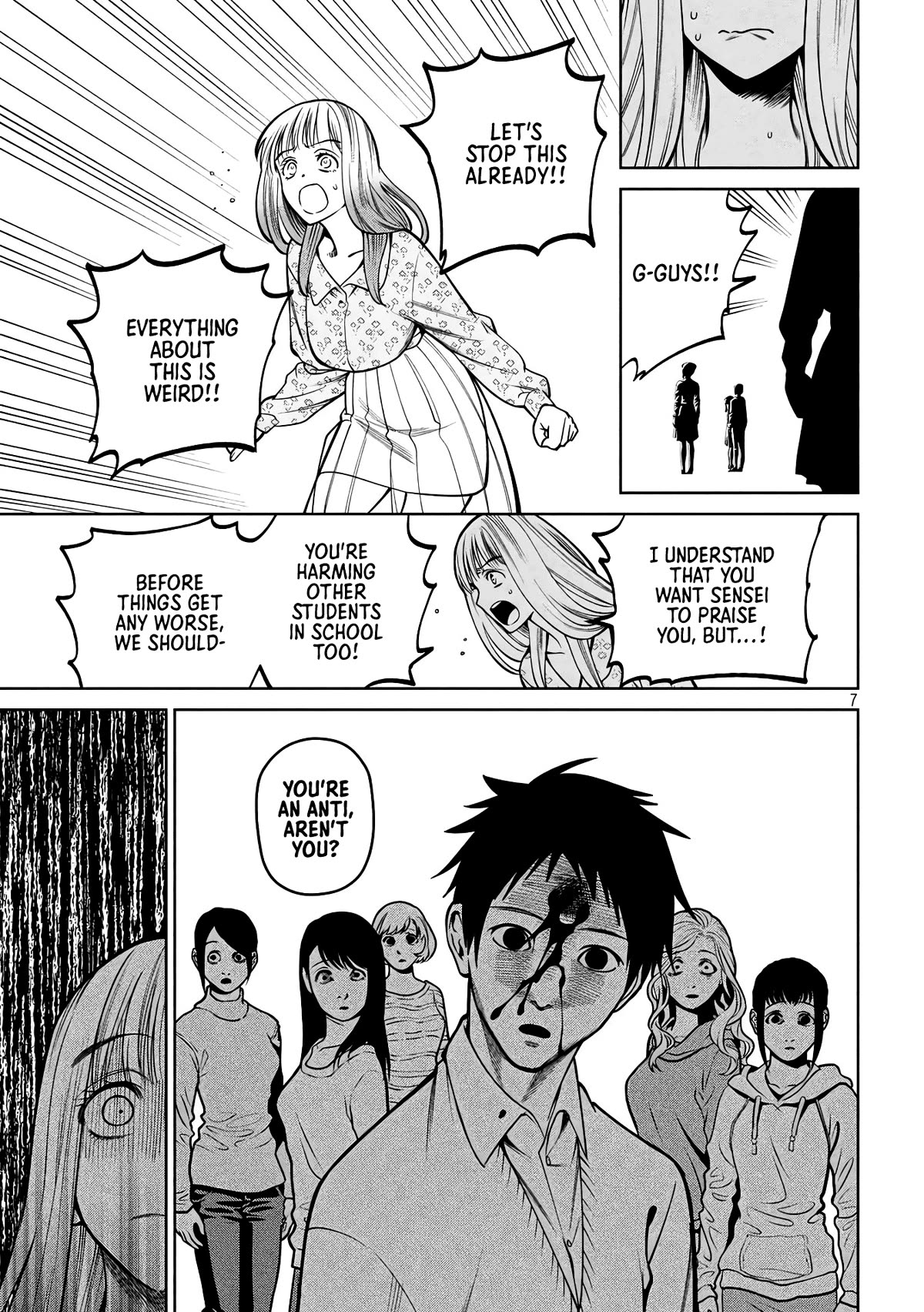 Scary Campus College University Chapter 34 page 7 - Chapter 34: Seminar ②