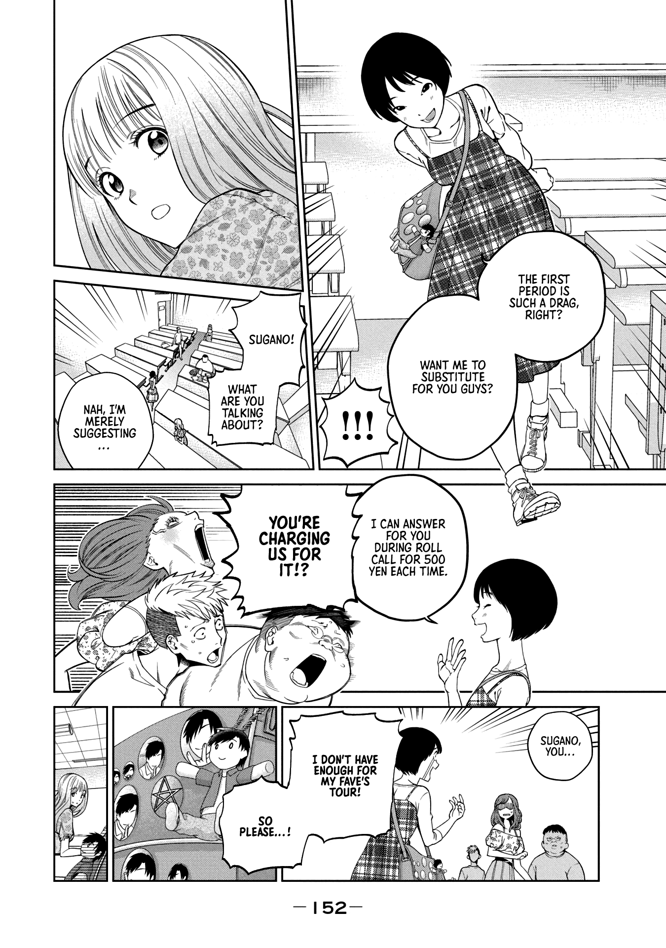 Scary Campus College University Chapter 4 page 10 - Chapter 4: First Period