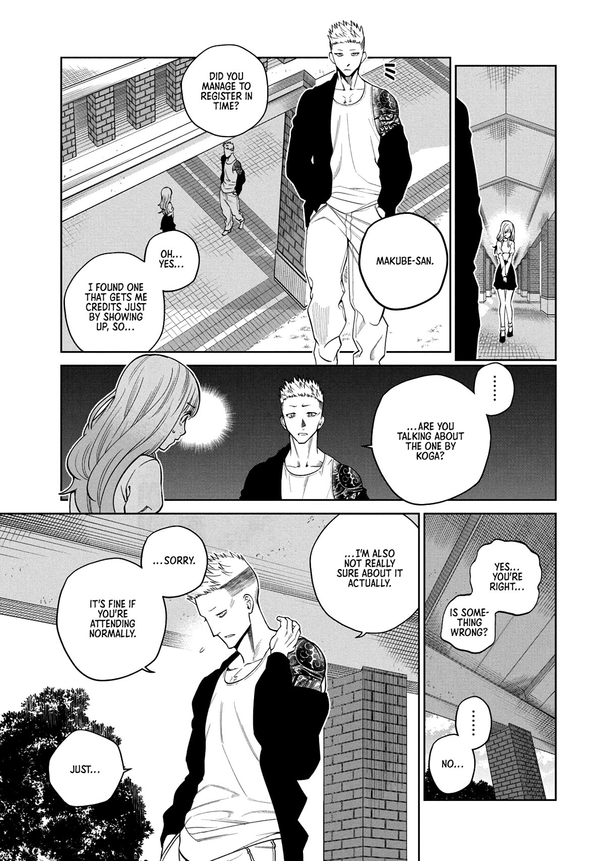 Scary Campus College University Chapter 4 page 15 - Chapter 4: First Period