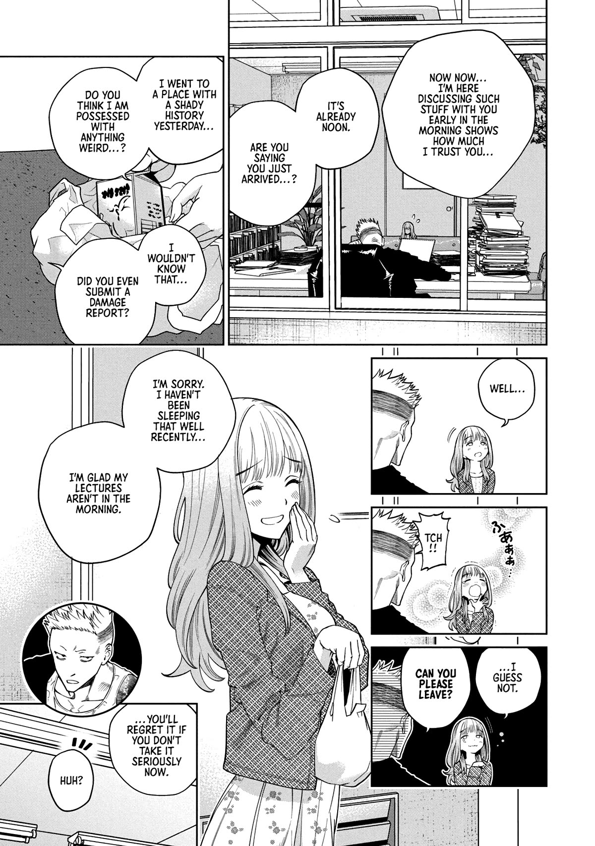 Scary Campus College University Chapter 4 page 3 - Chapter 4: First Period