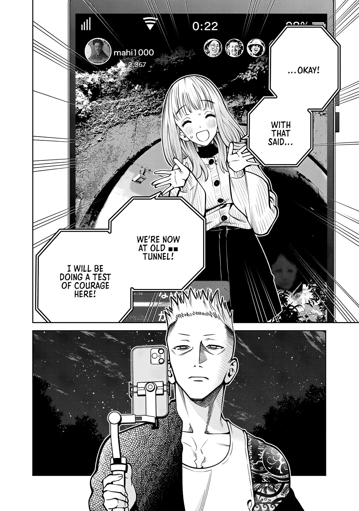Scary Campus College University Chapter 42 page 2 - Chapter 42: Livestream