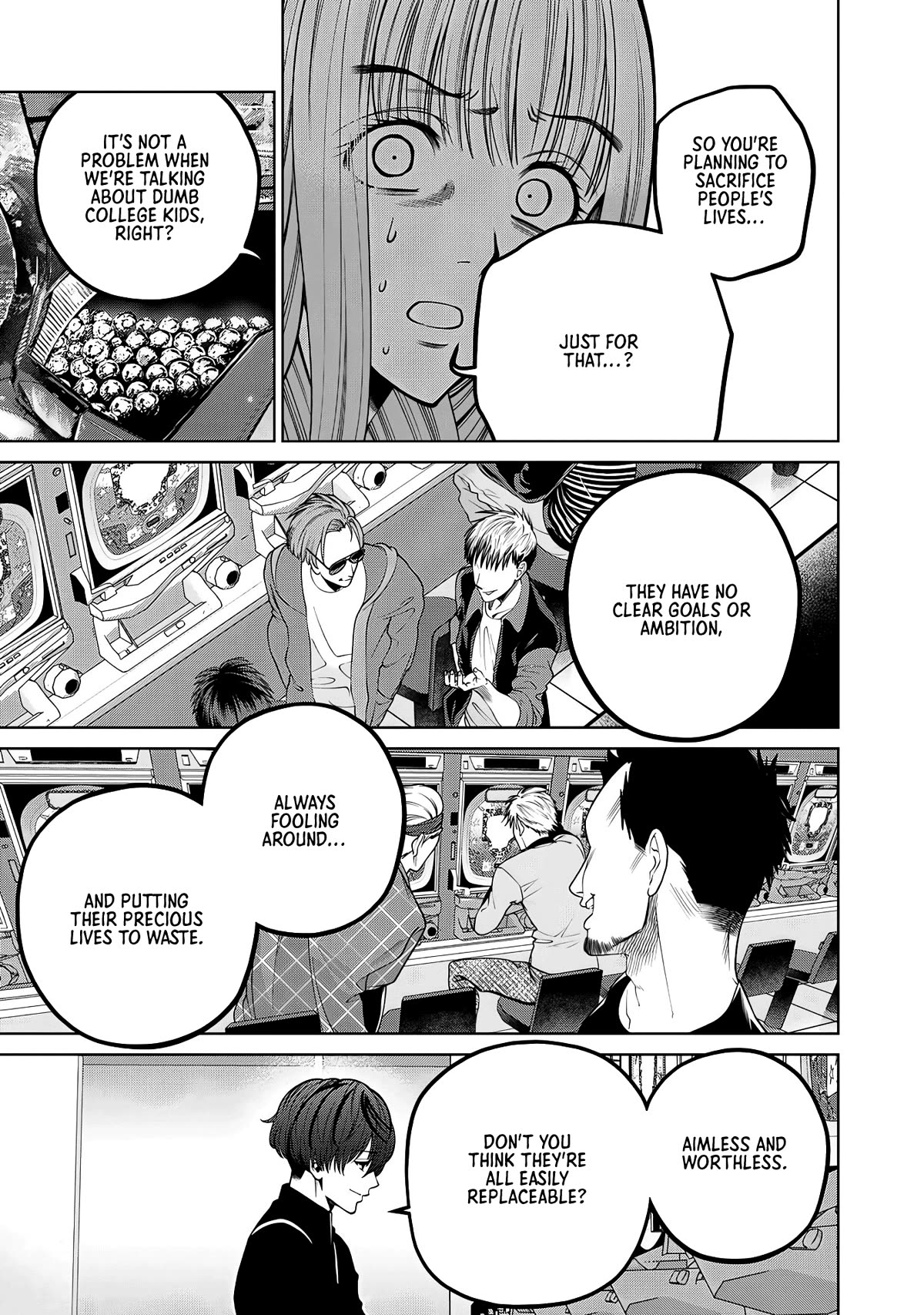 Scary Campus College University Chapter 43 page 11 - Chapter 43: Pachinko Loser