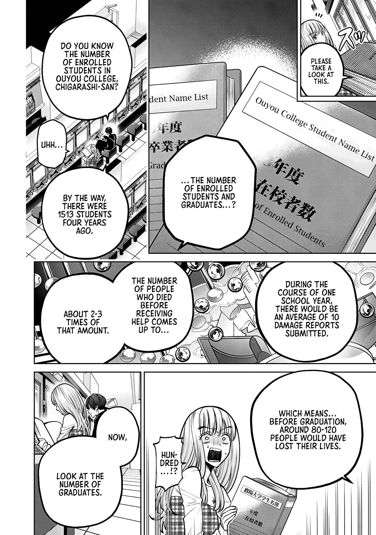 Scary Campus College University Chapter 43 page 6 - Chapter 43: Pachinko Loser