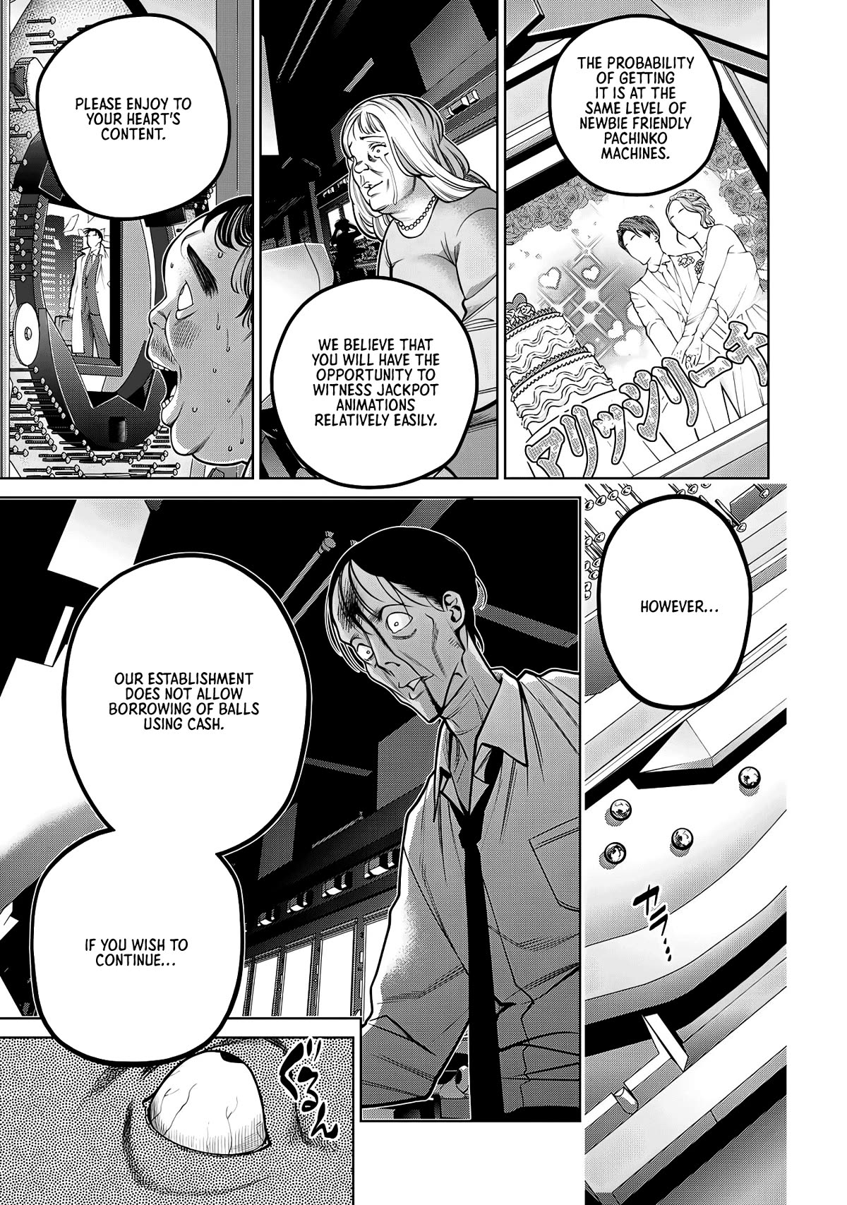 Scary Campus College University Chapter 44 page 7 - Chapter 44: Pachinko Loser ②
