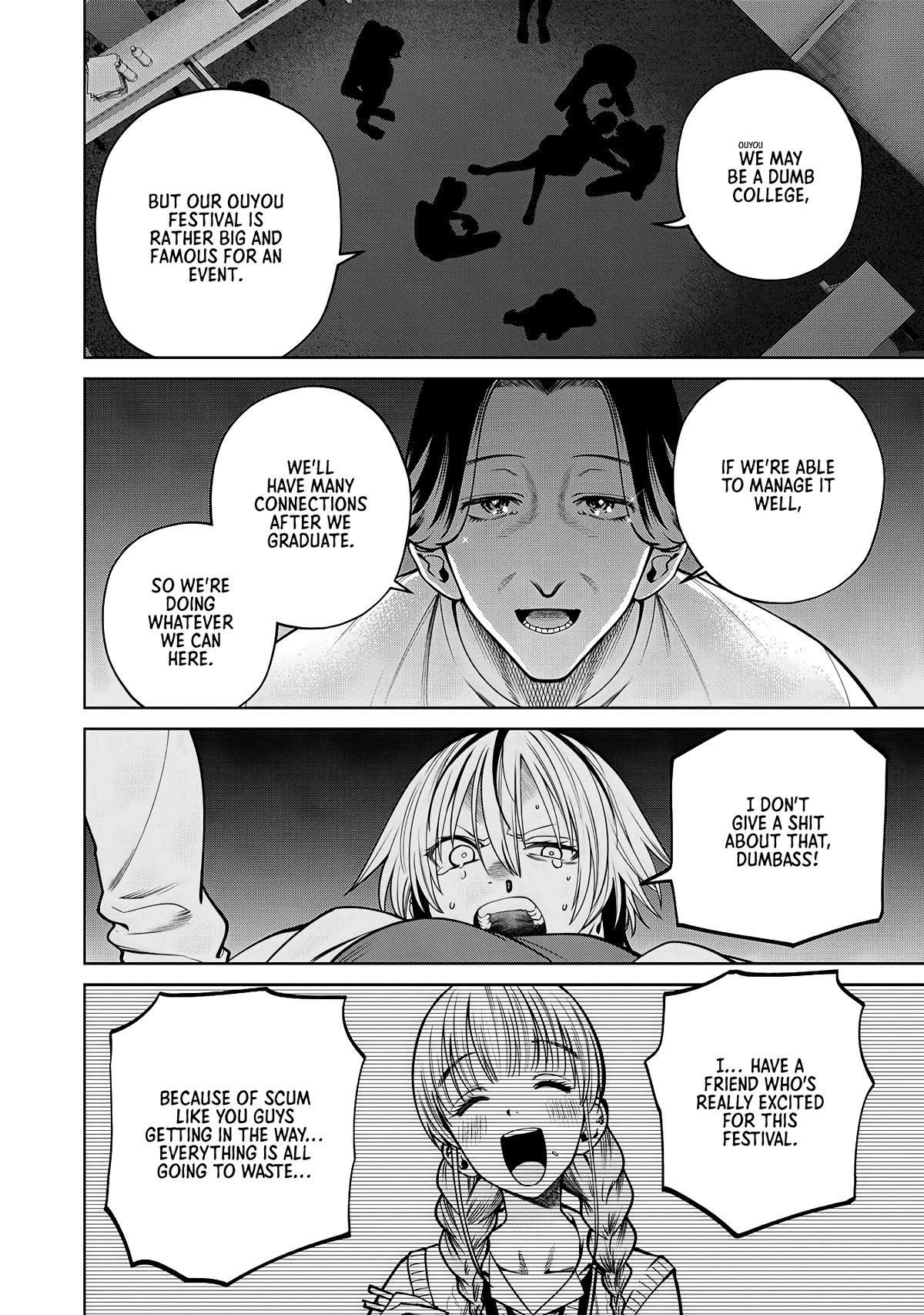 Scary Campus College University Chapter 54 page 10 - Chapter 54: Executive Committee