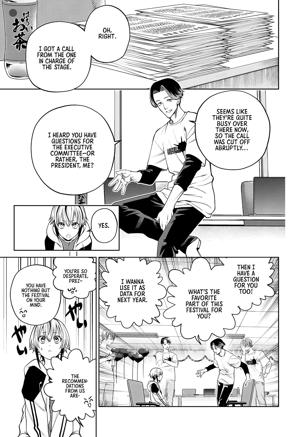 Scary Campus College University Chapter 54 page 3 - Chapter 54: Executive Committee