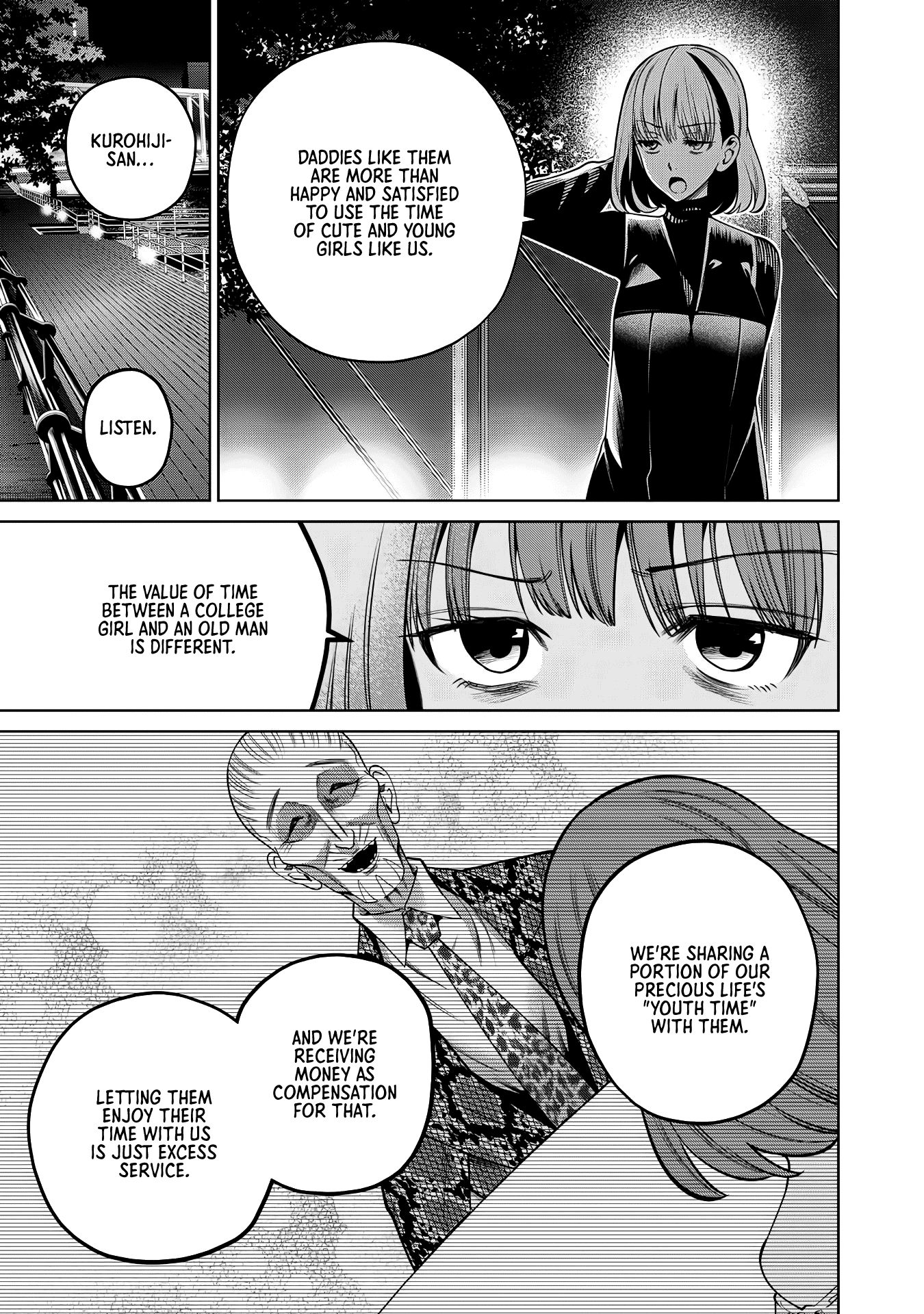Scary Campus College University Chapter 62 page 13 - Chapter 62: Paid Dating