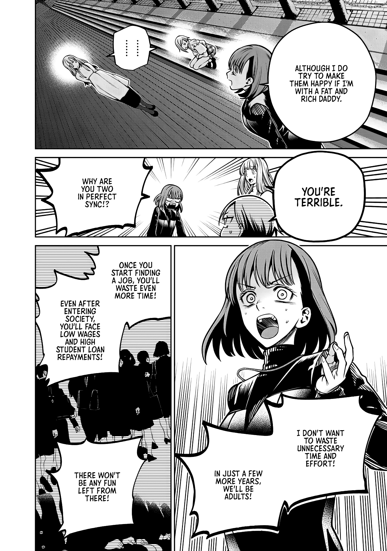 Scary Campus College University Chapter 62 page 14 - Chapter 62: Paid Dating