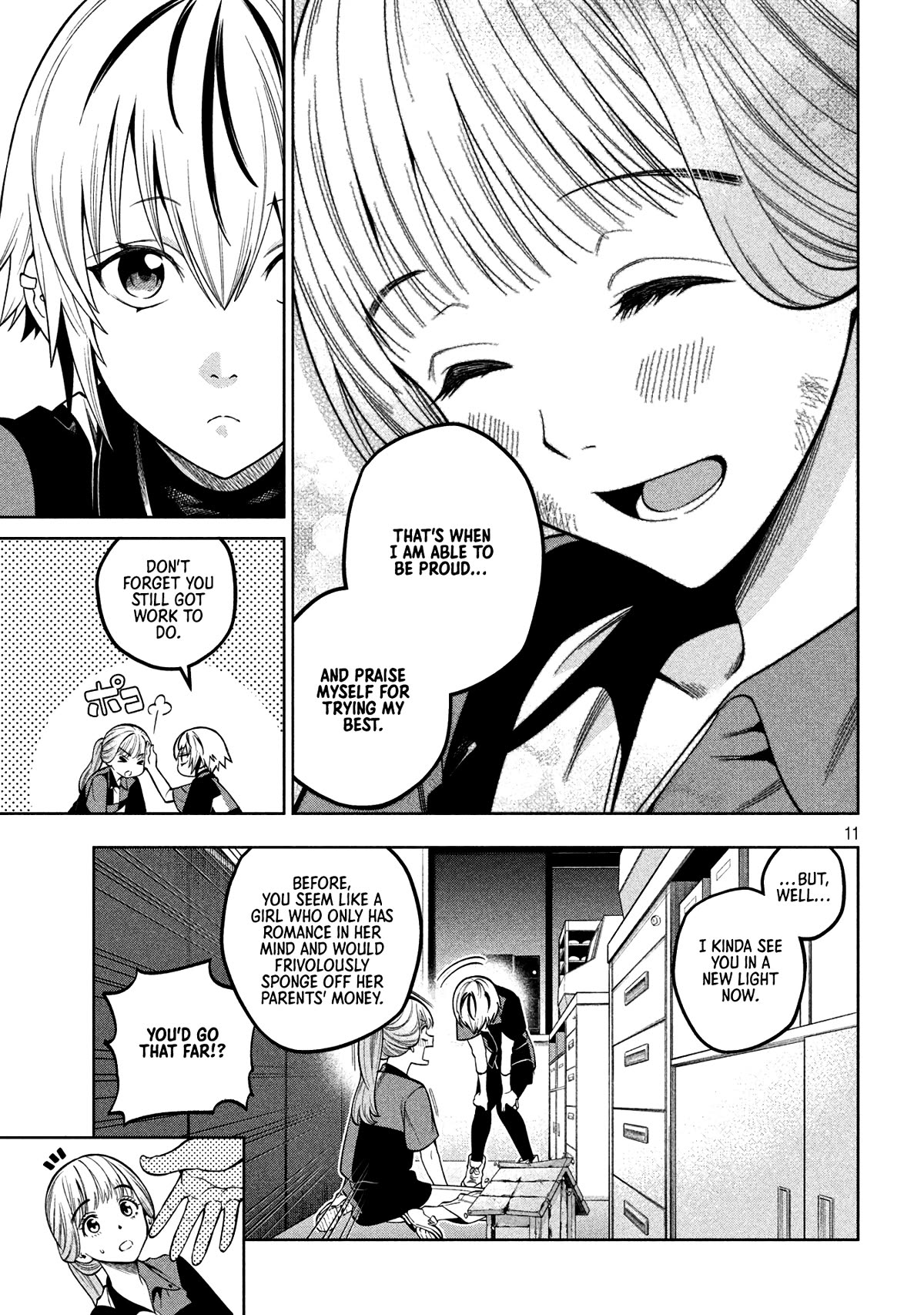 Scary Campus College University Chapter 7 page 11 - Chapter 7: Convenience Store Part-time ②