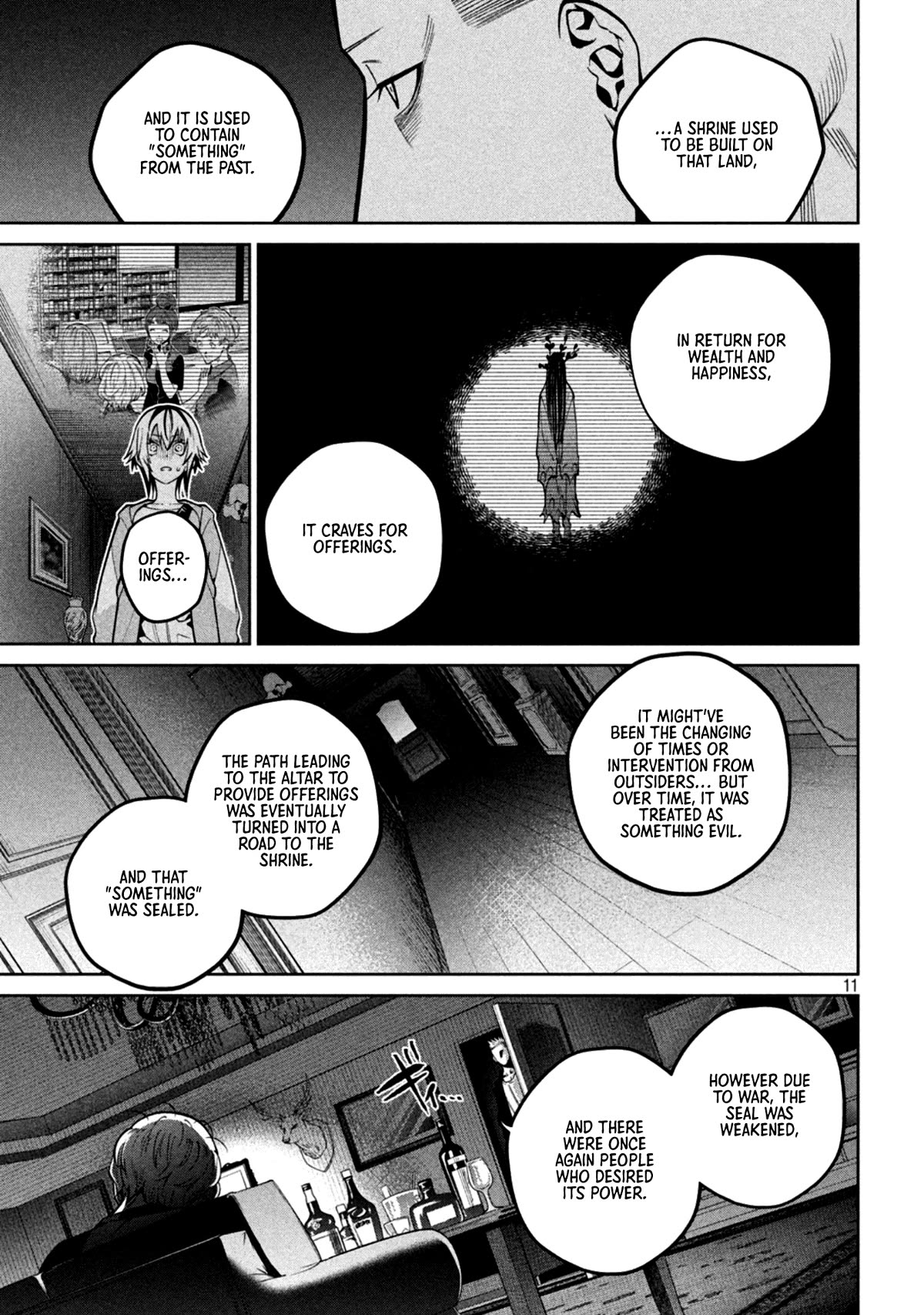 Scary Campus College University Chapter 8 page 11 - Chapter 8: Convenience Store Part-time ③