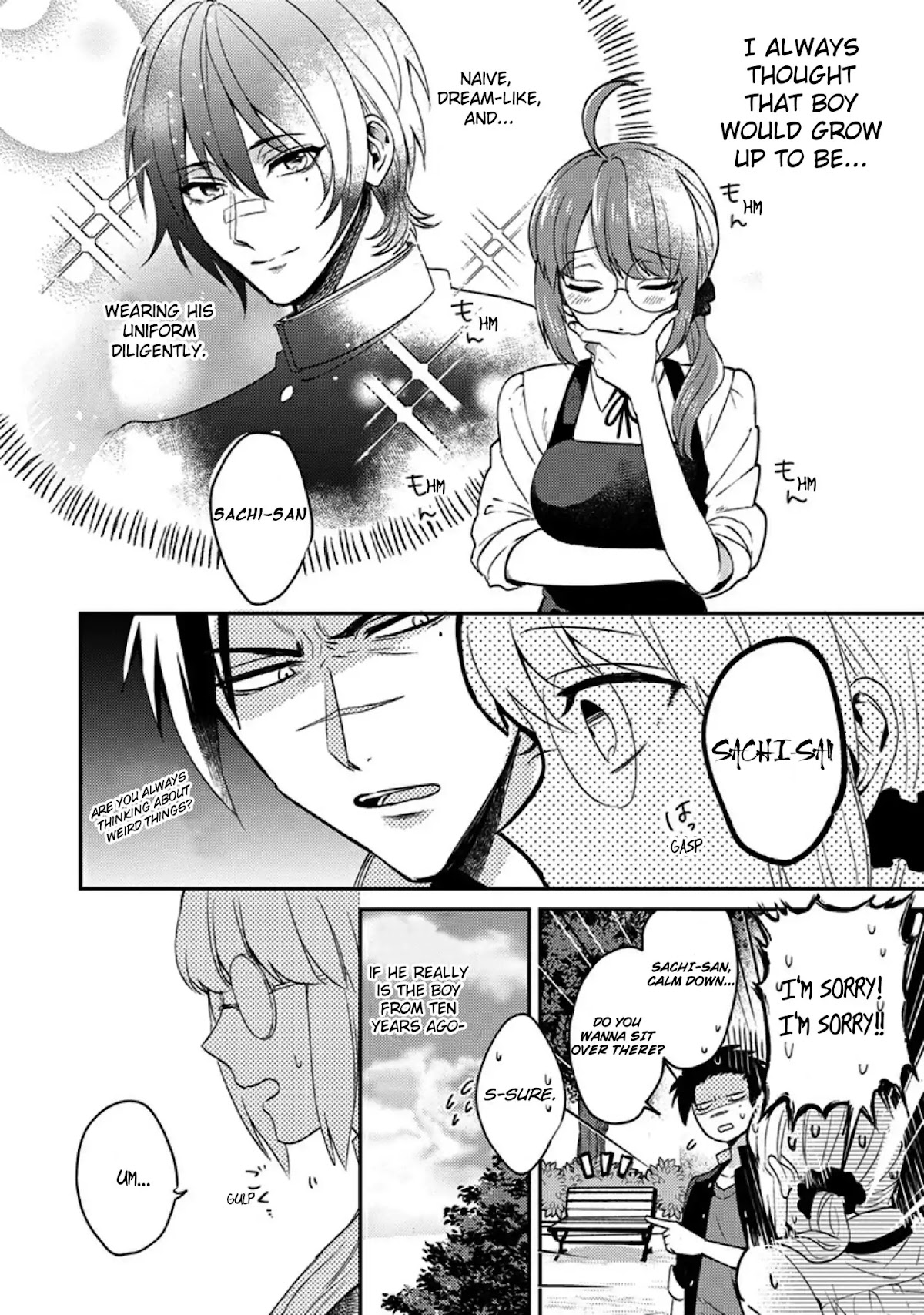 Scary Face High Schooler and Miss Plain Jane Chapter 1 page 10 - Chapter 1
