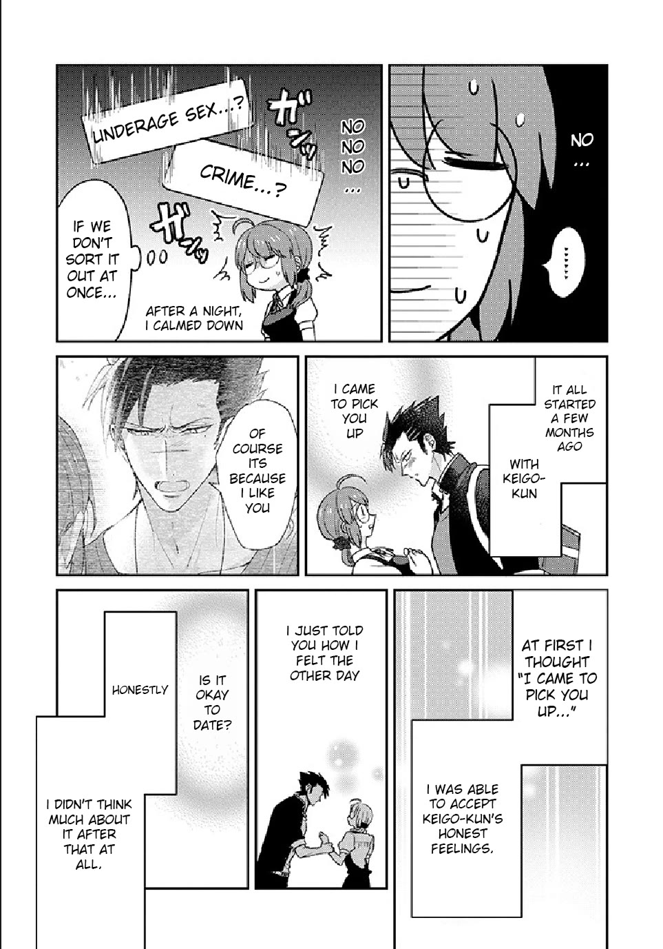 Scary Face High Schooler and Miss Plain Jane Chapter 11 page 3 - Chapter 11
