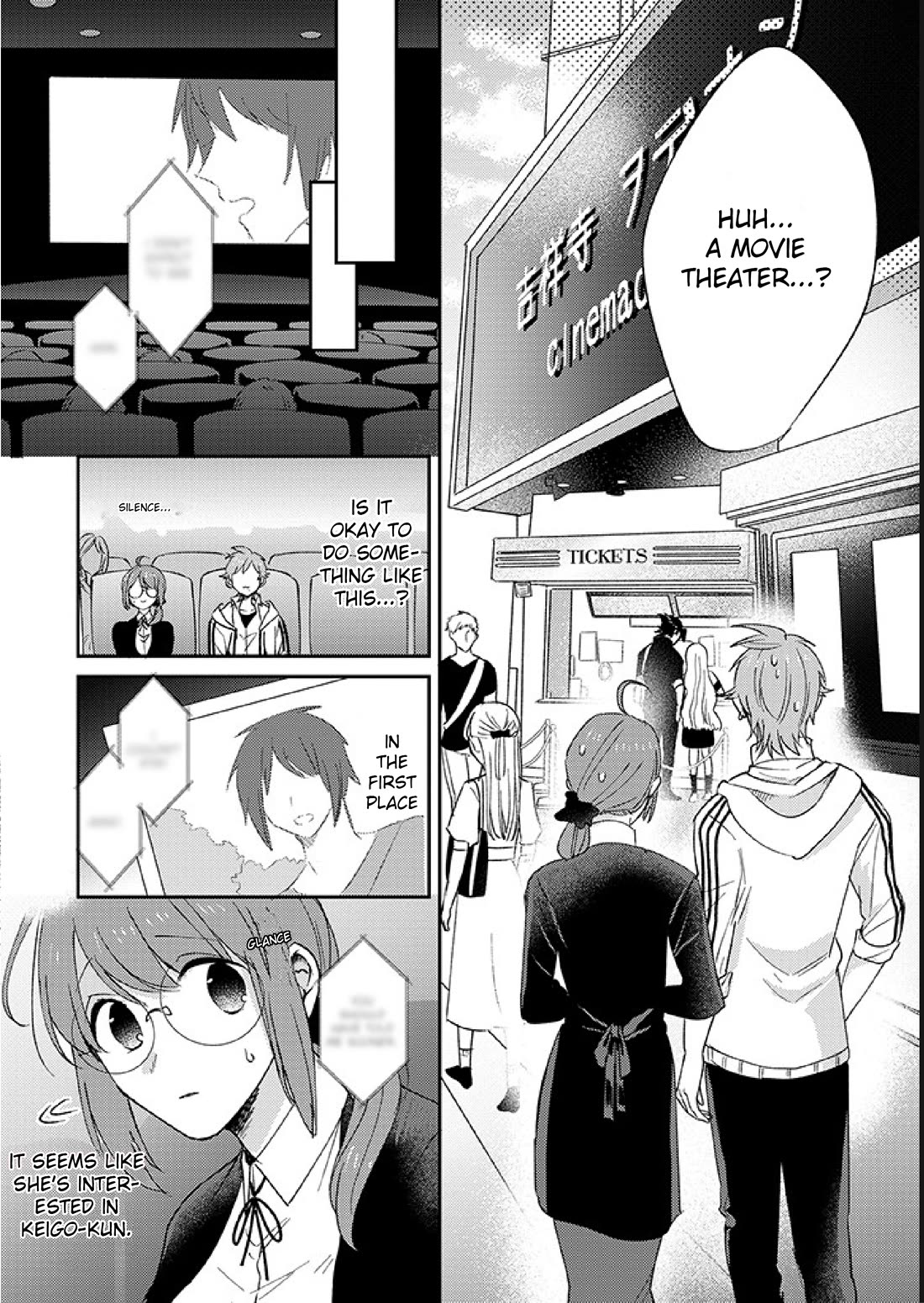 Scary Face High Schooler and Miss Plain Jane Chapter 12 page 4 - Chapter 12