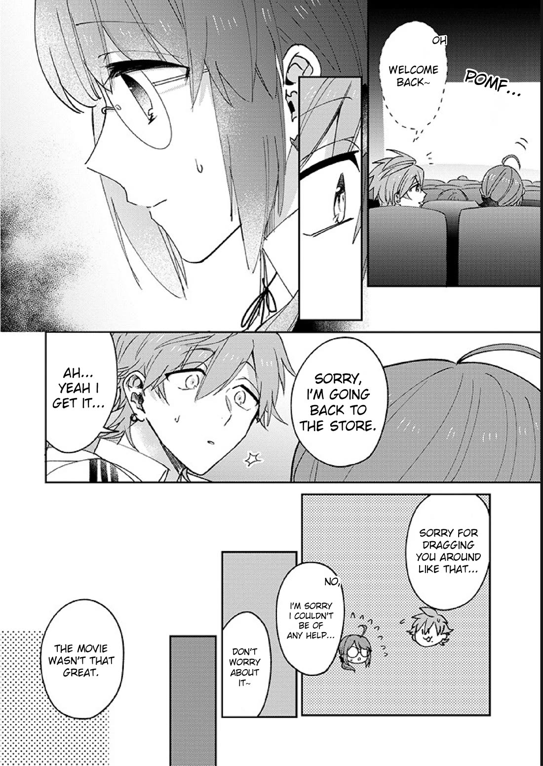 Scary Face High Schooler and Miss Plain Jane Chapter 12 page 8 - Chapter 12
