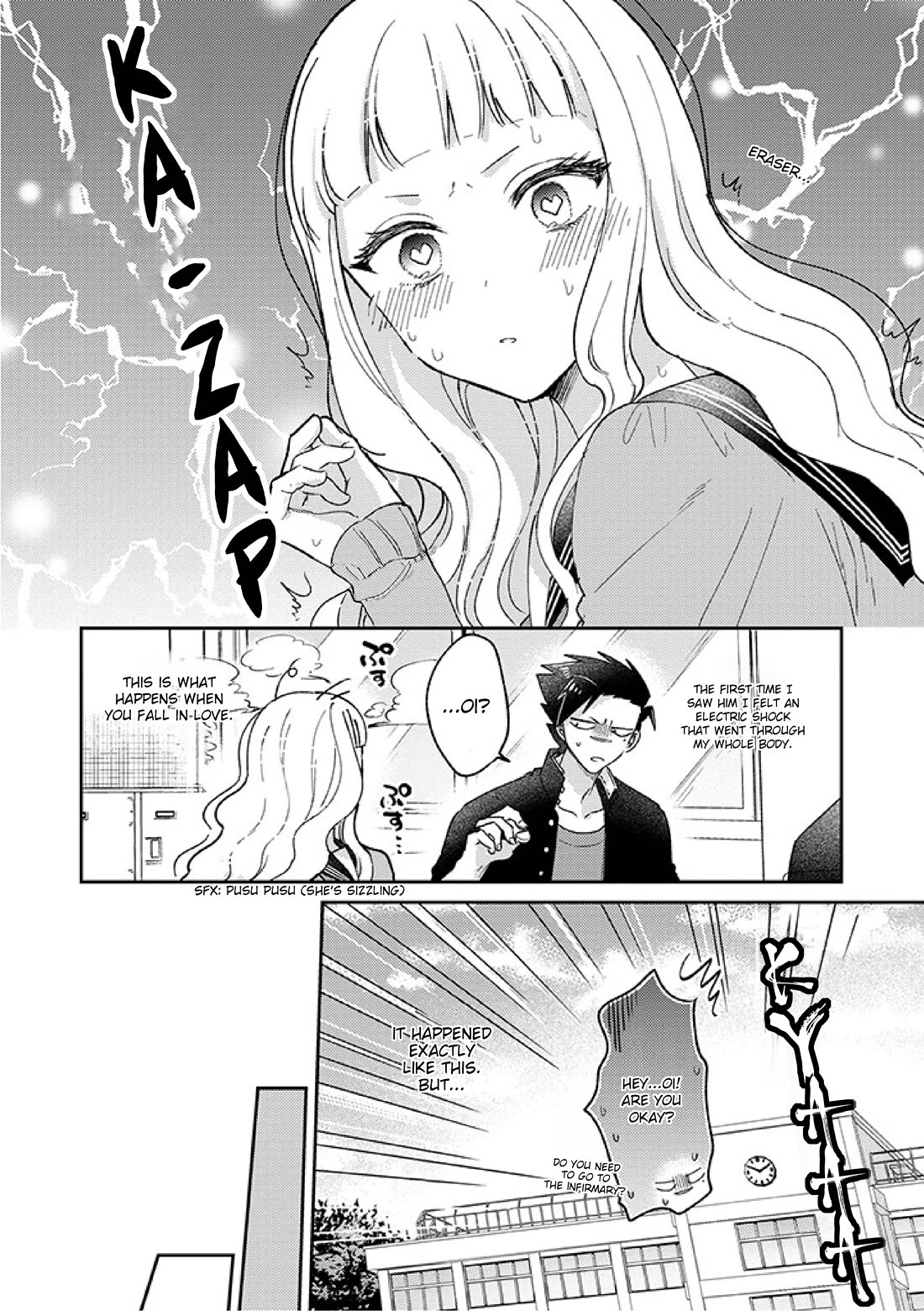 Scary Face High Schooler and Miss Plain Jane Chapter 13 page 2 - Chapter 13