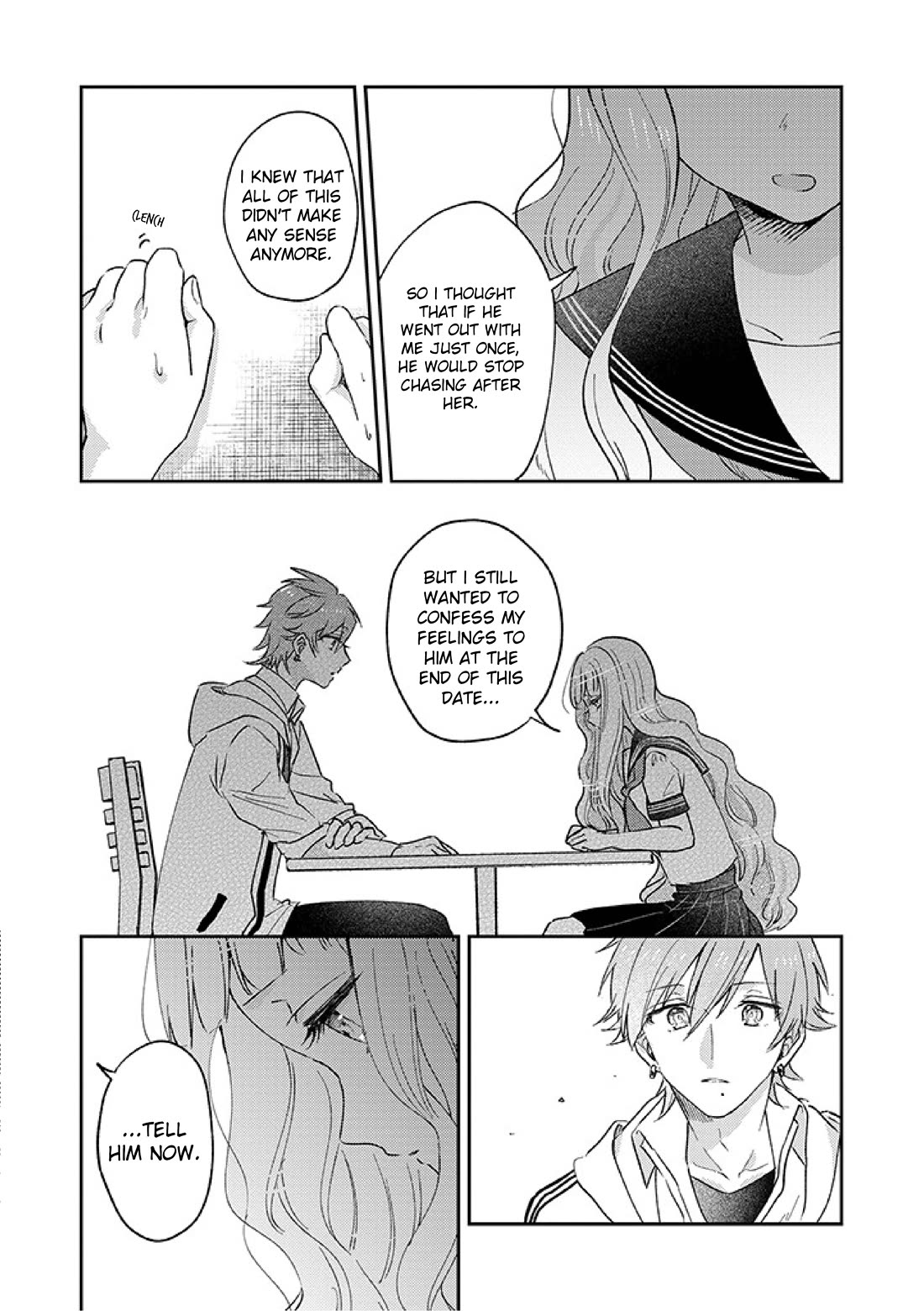 Scary Face High Schooler and Miss Plain Jane Chapter 13 page 4 - Chapter 13