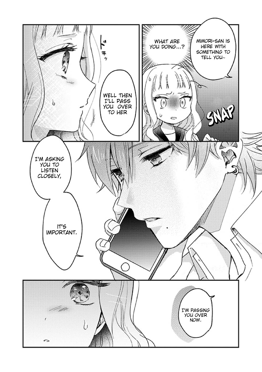Scary Face High Schooler and Miss Plain Jane Chapter 13 page 6 - Chapter 13
