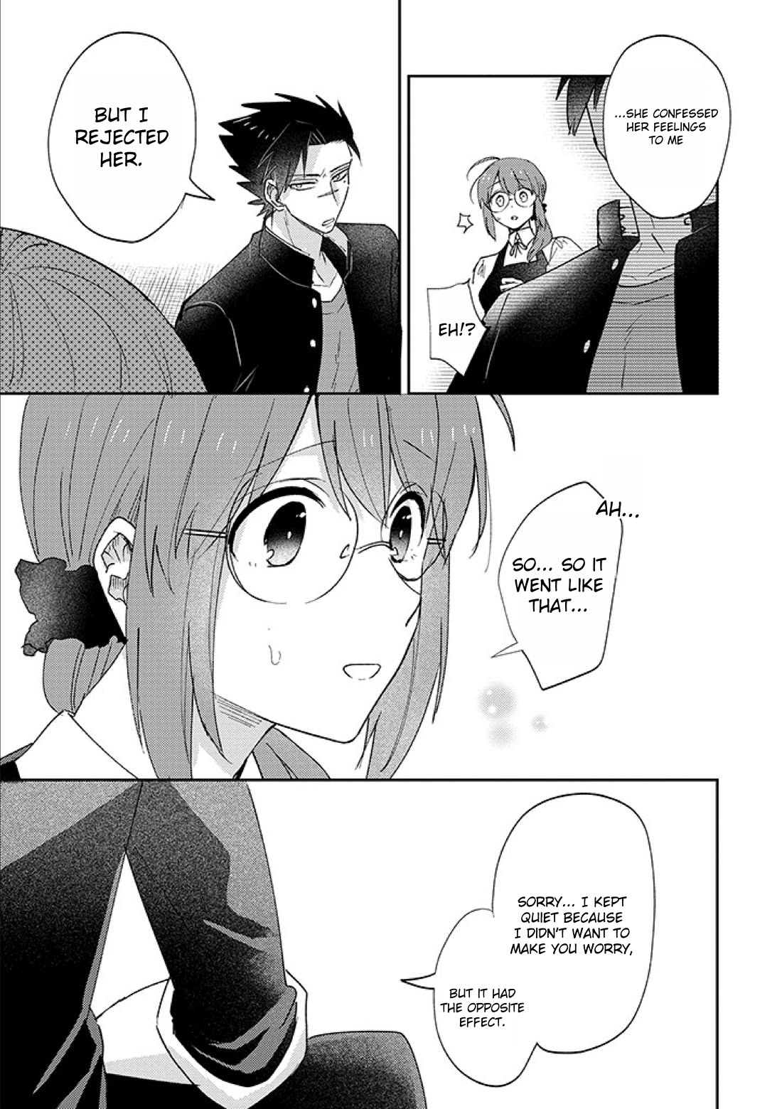 Scary Face High Schooler and Miss Plain Jane Chapter 14 page 3 - Chapter 14