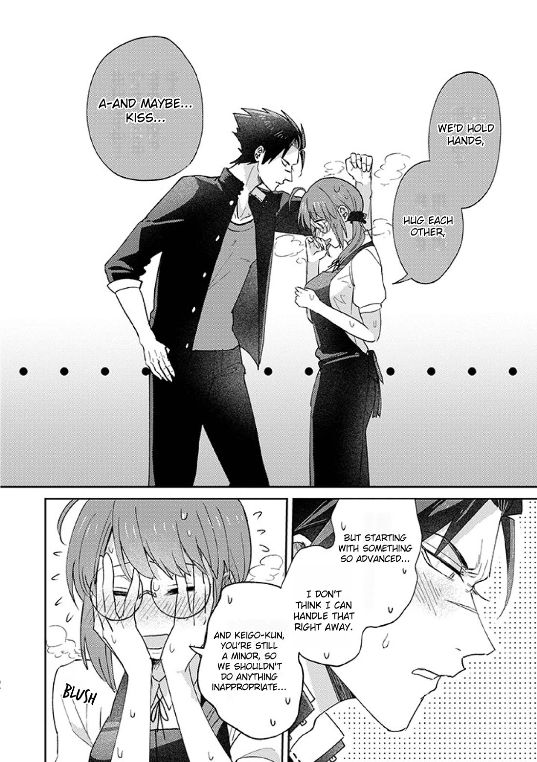 Scary Face High Schooler and Miss Plain Jane Chapter 14 page 8 - Chapter 14