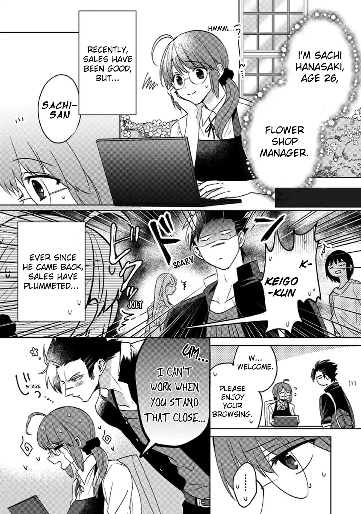 Scary Face High Schooler and Miss Plain Jane Chapter 2 page 1 - Chapter 2