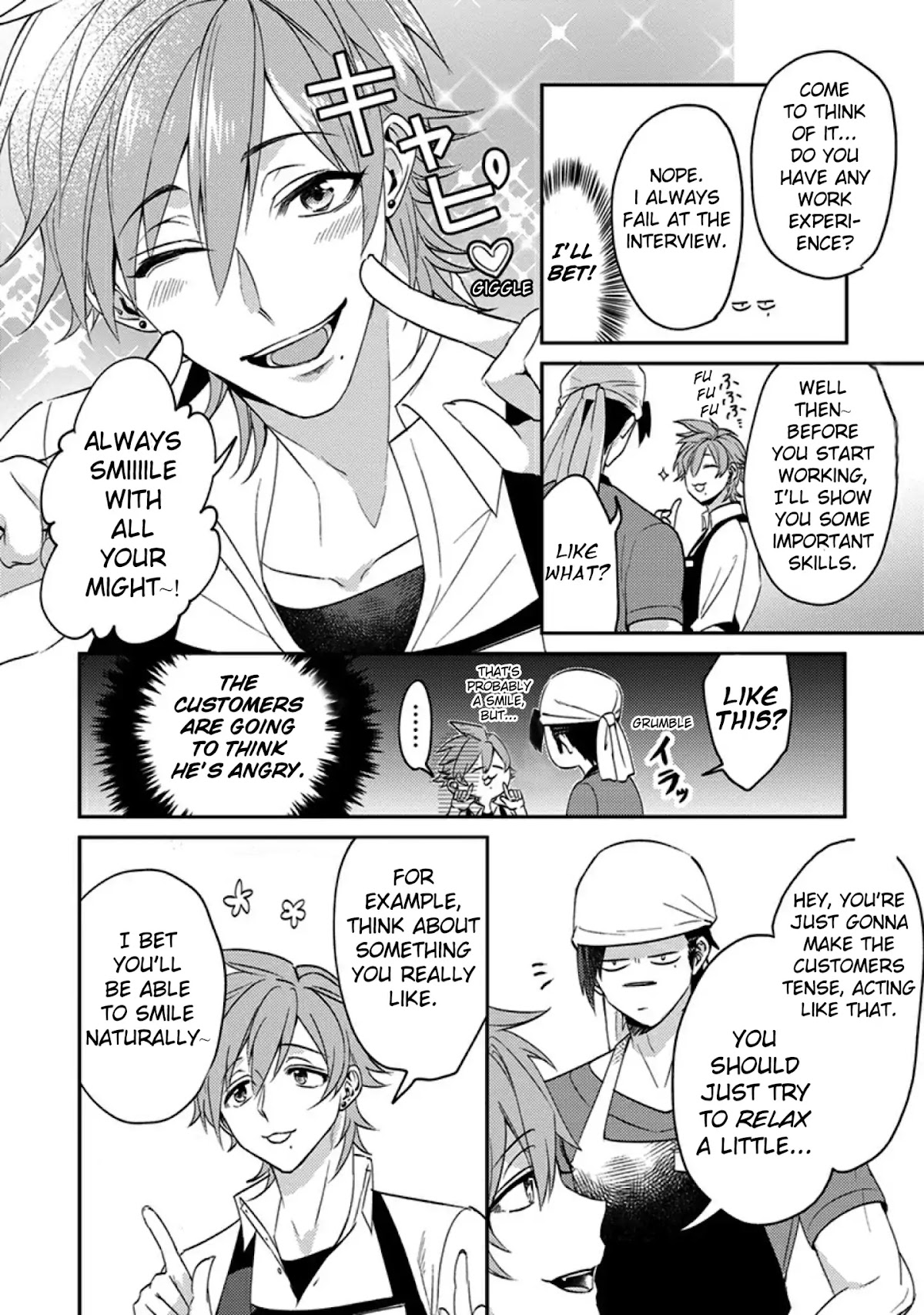 Scary Face High Schooler and Miss Plain Jane Chapter 2 page 6 - Chapter 2