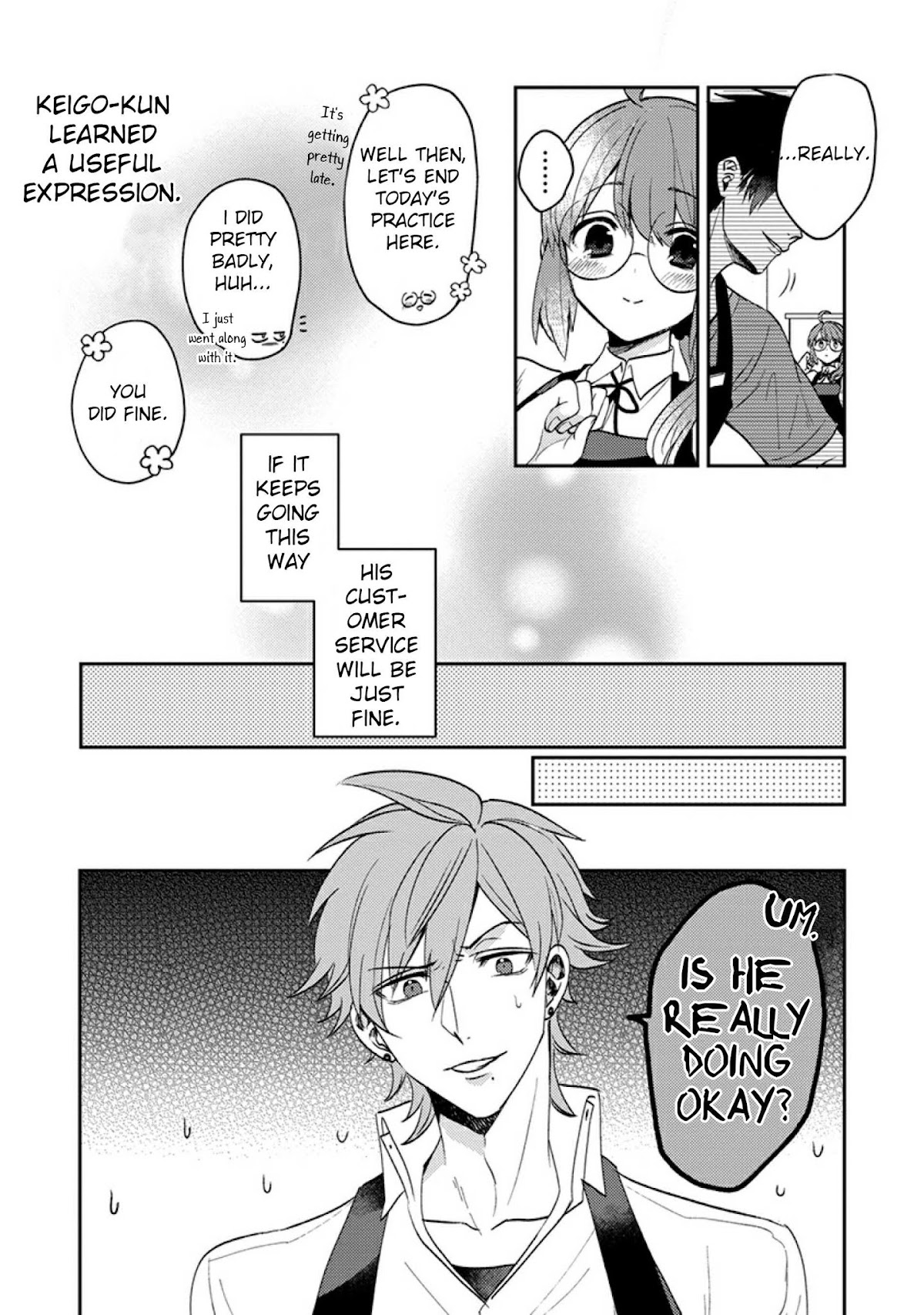 Scary Face High Schooler and Miss Plain Jane Chapter 3 page 12 - Chapter 3
