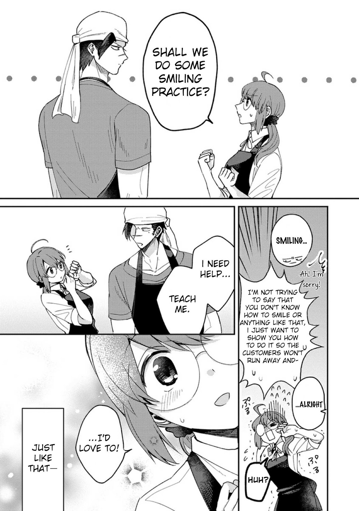Scary Face High Schooler and Miss Plain Jane Chapter 3 page 3 - Chapter 3