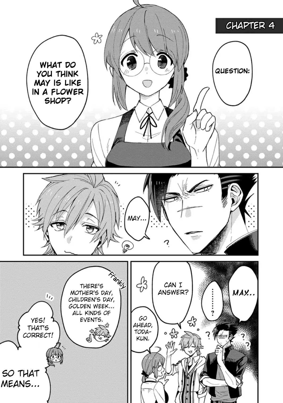 Scary Face High Schooler and Miss Plain Jane Chapter 4 page 1 - Chapter 4