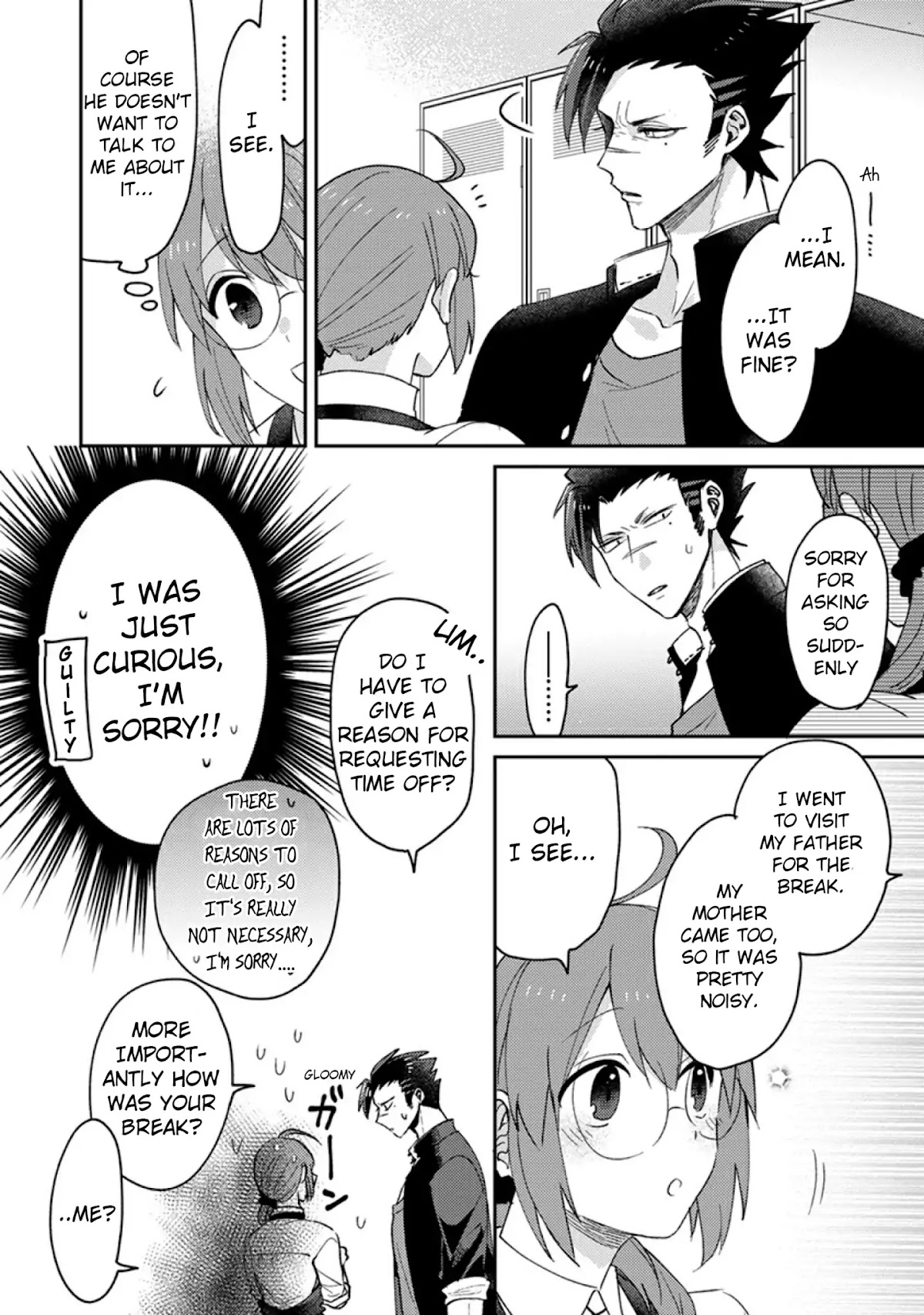 Scary Face High Schooler and Miss Plain Jane Chapter 4 page 10 - Chapter 4