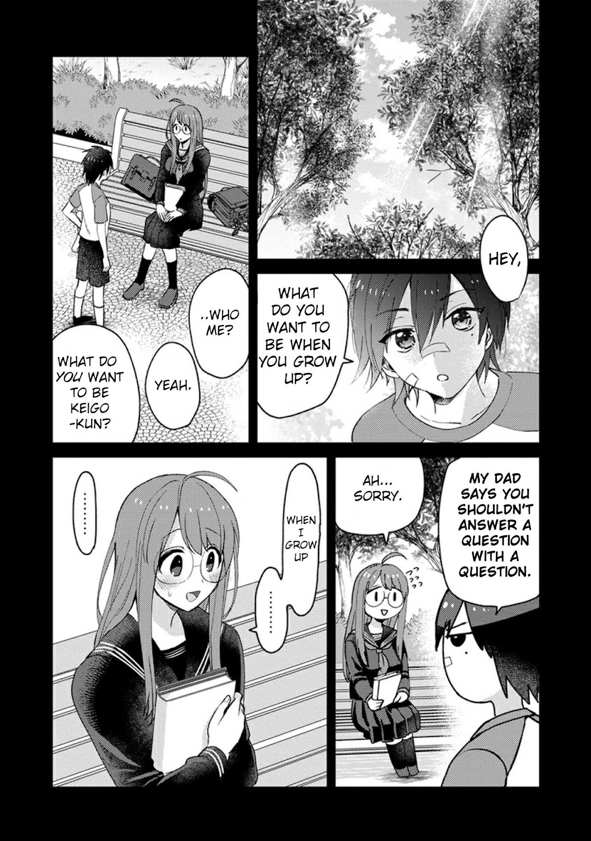 Scary Face High Schooler and Miss Plain Jane Chapter 5 page 8 - Chapter 5