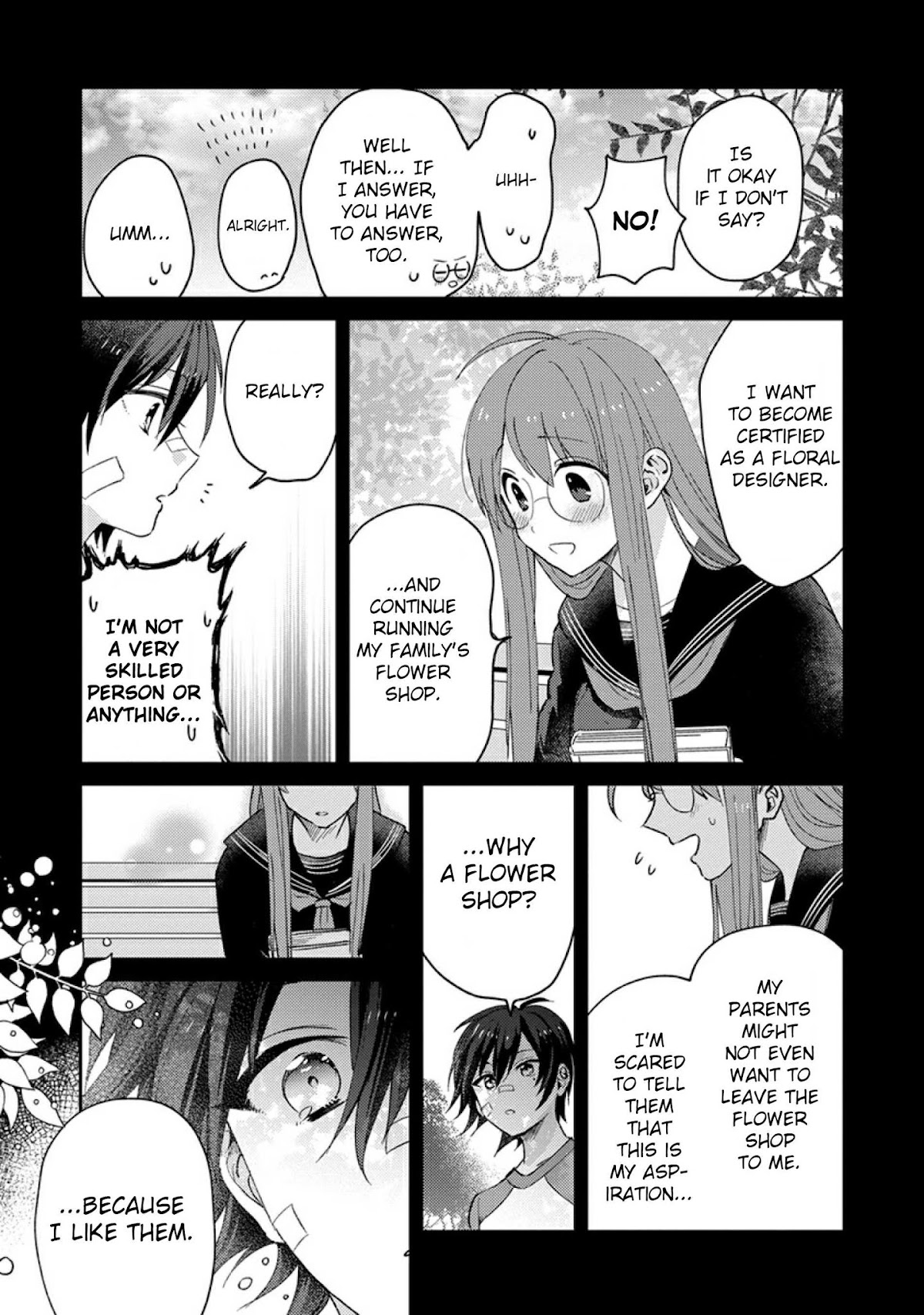 Scary Face High Schooler and Miss Plain Jane Chapter 5 page 9 - Chapter 5