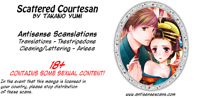 Scattered Courtesan Chapter 4 page 1 - Chapter 4