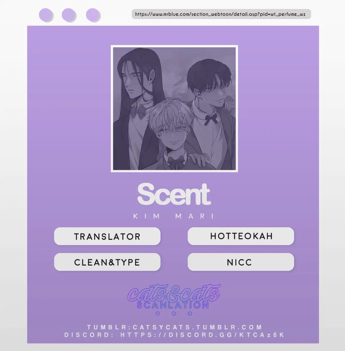 Scent (Mari Kim) Chapter 1 page 2 - Chapter 1