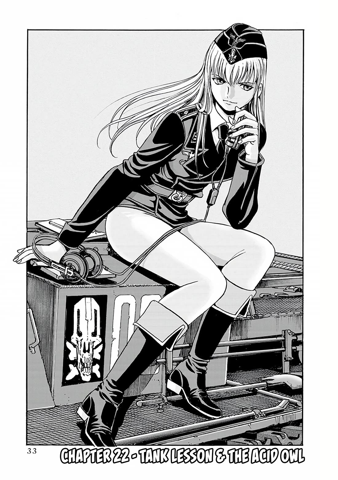 Schäferhund Chapter 22 page 1 - Chapter 22: Tank lesson & the Acil Owl