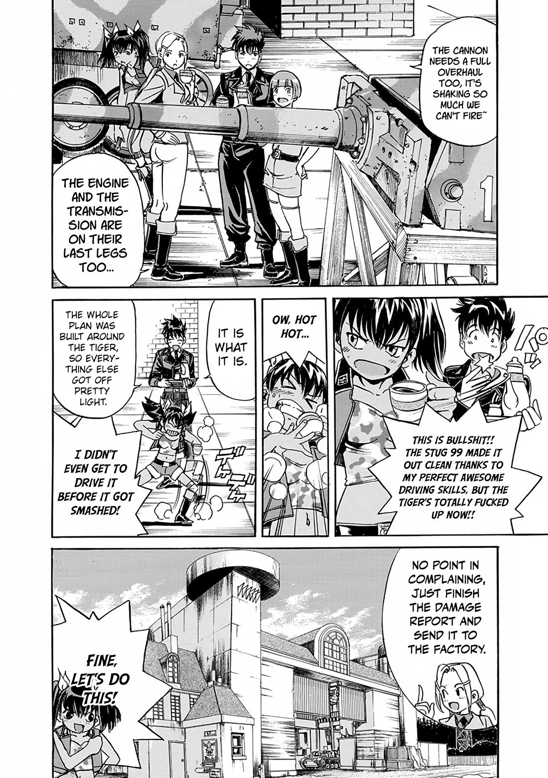 Schäferhund Chapter 22 page 4 - Chapter 22: Tank lesson & the Acil Owl