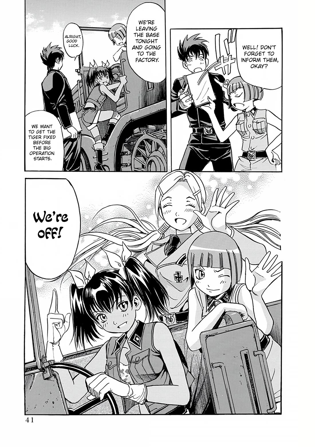 Schäferhund Chapter 22 page 9 - Chapter 22: Tank lesson & the Acil Owl