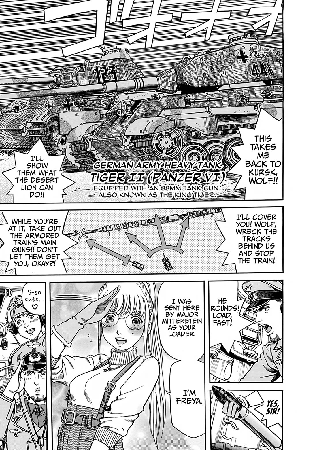 Schäferhund Chapter 26.1 page 10 - Chapter 26.1: The leopard and the wolf & the desert lion | Panzer Vor
