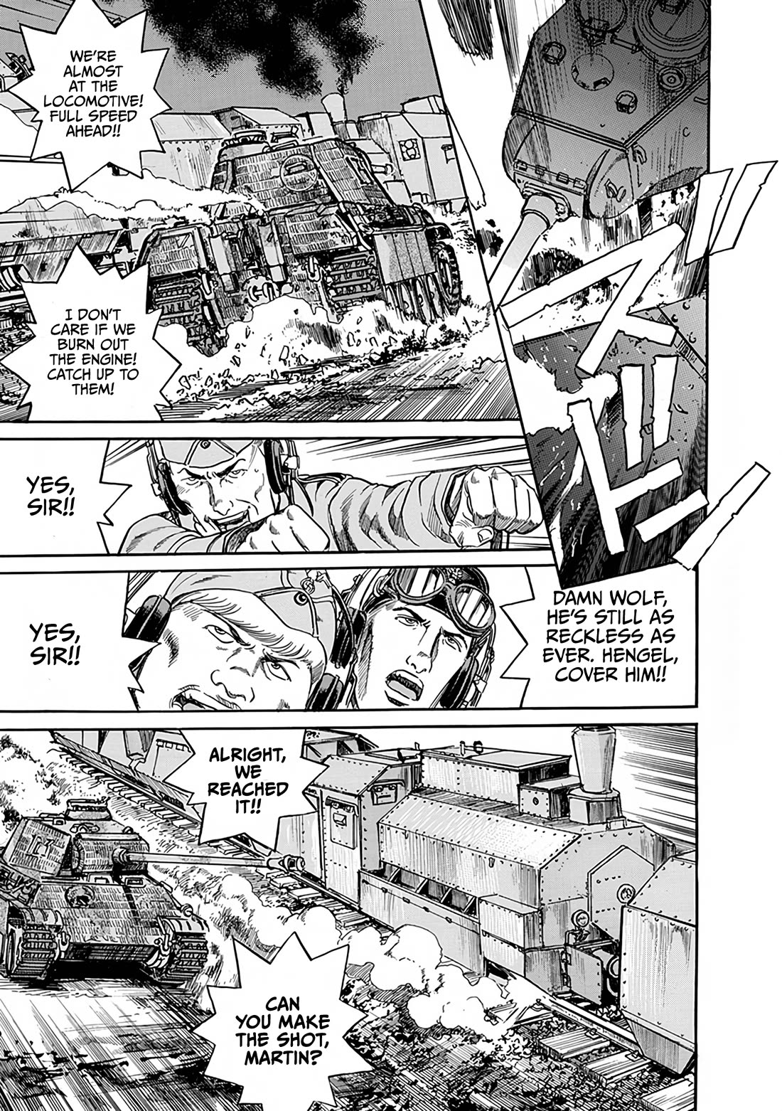 Schäferhund Chapter 26.1 page 20 - Chapter 26.1: The leopard and the wolf & the desert lion | Panzer Vor