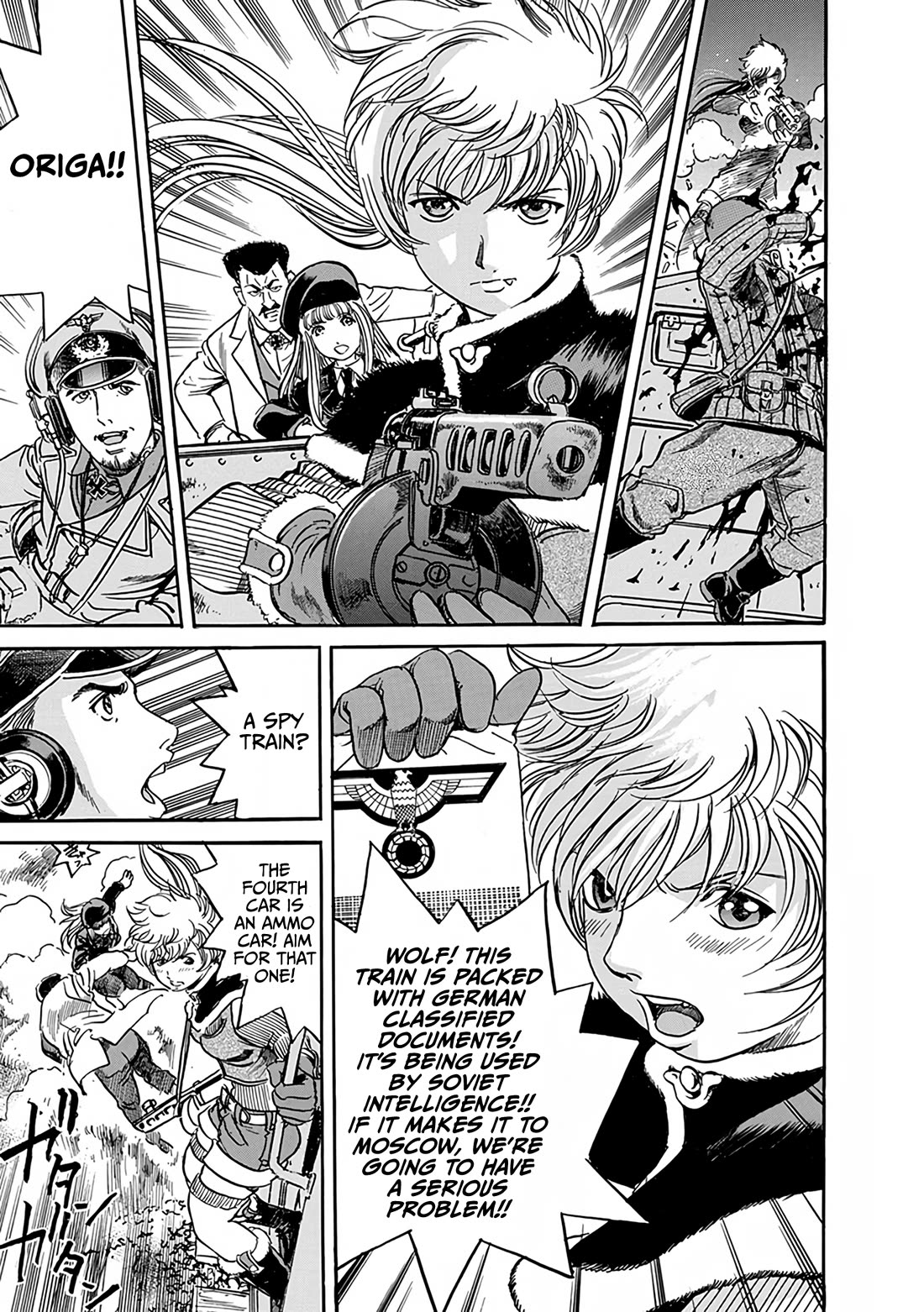 Schäferhund Chapter 26.1 page 22 - Chapter 26.1: The leopard and the wolf & the desert lion | Panzer Vor