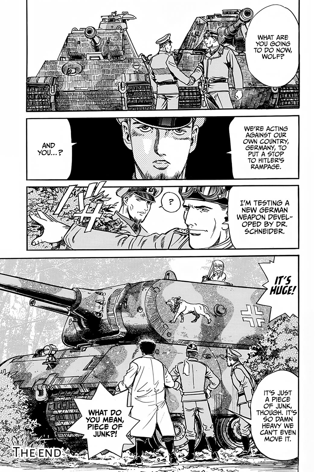 Schäferhund Chapter 26.1 page 26 - Chapter 26.1: The leopard and the wolf & the desert lion | Panzer Vor