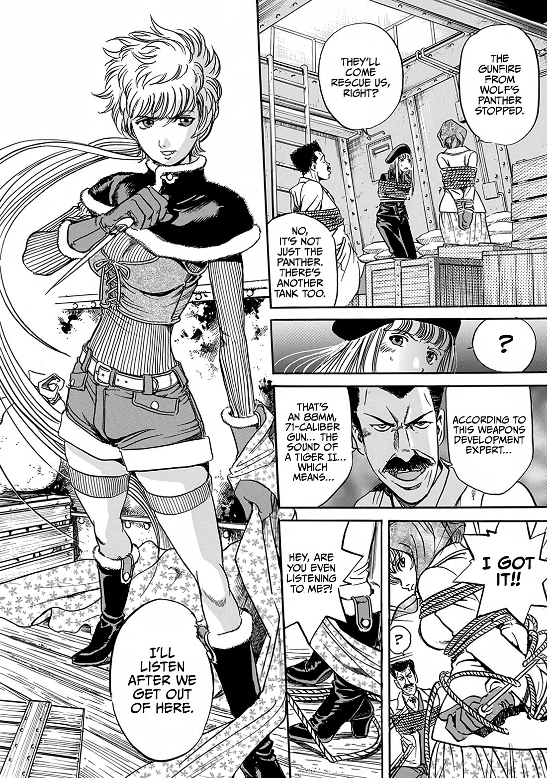 Schäferhund Chapter 26.1 page 9 - Chapter 26.1: The leopard and the wolf & the desert lion | Panzer Vor