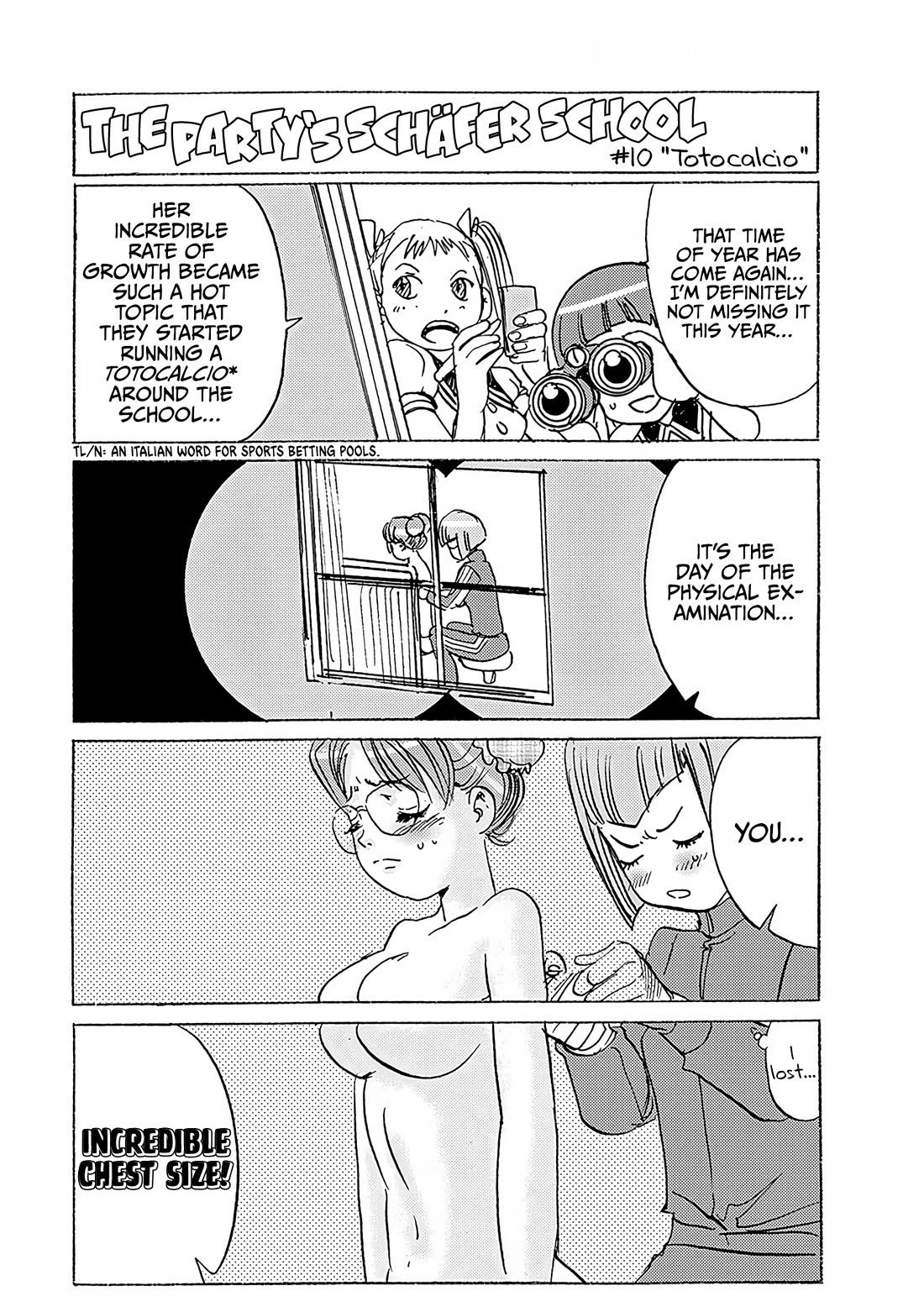 Schäferhund Chapter 26.2 page 2 - Chapter 26.2: Extra 4-koma: The party's Schäfer School