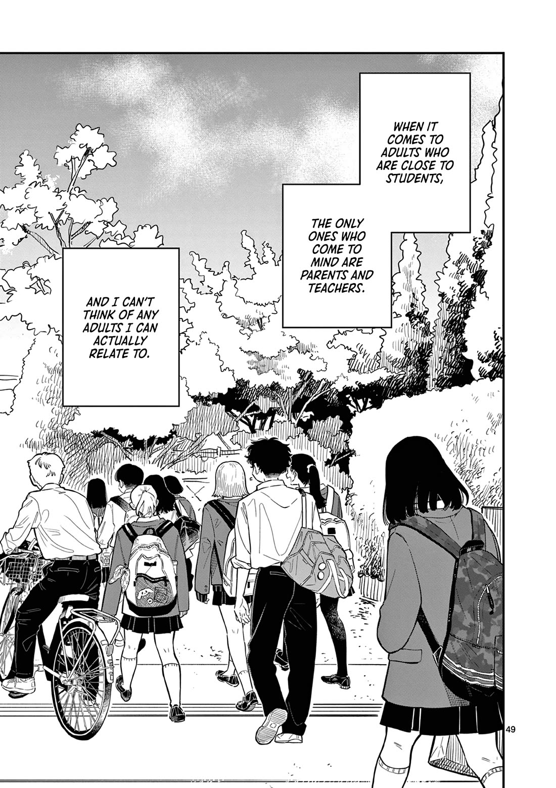 School Back Chapter 1 page 49 - Chapter 1: Even though they're an adult