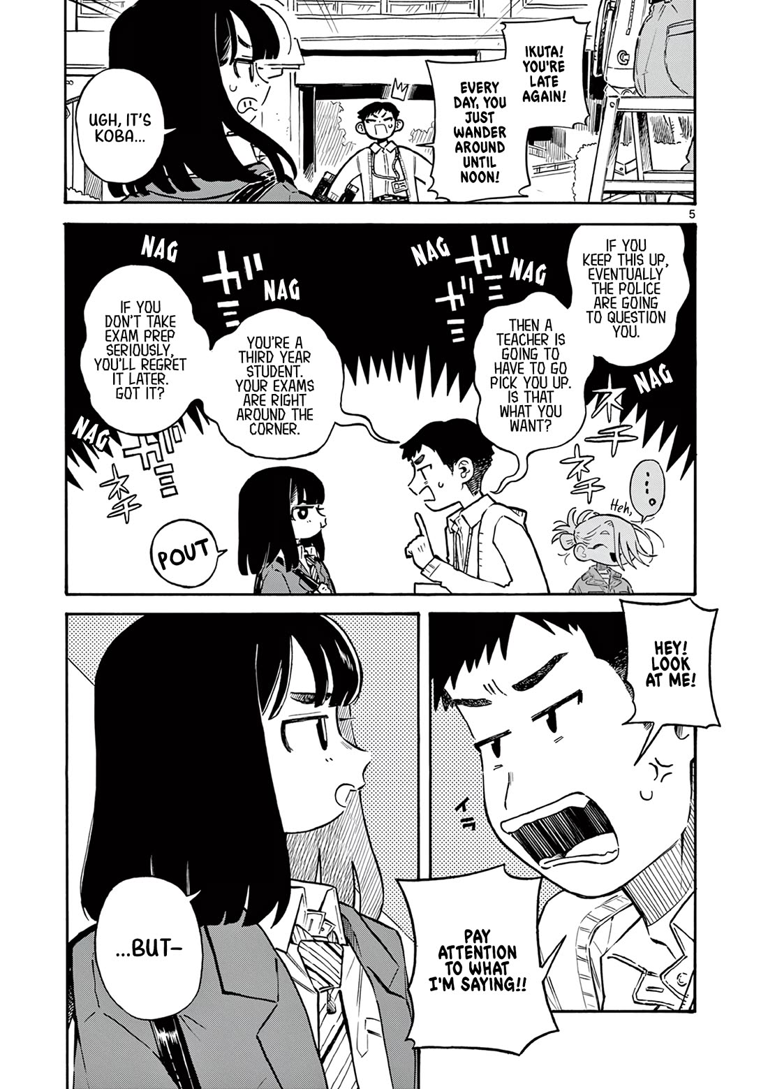 School Back Chapter 1 page 5 - Chapter 1: Even though they're an adult